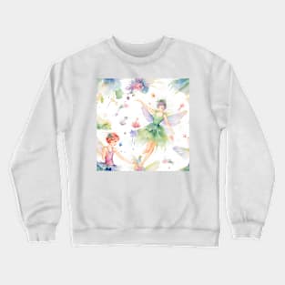 Fairy Pattern 19 Crewneck Sweatshirt